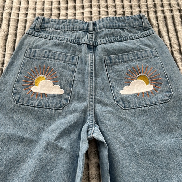 Mariah Elizabeth wide legged jeans - Picture 4 of 6